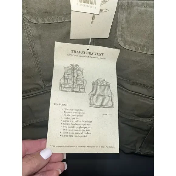 Trail Designs TV-800 Fishing Sport Hunting Photography Vest Men’s XL Vintage - Picture 7 of 12